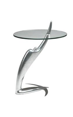 1987 Side table Arcadia wings  Pierangelo Caramaia XO