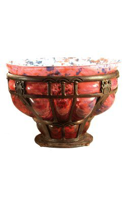 1925 Fruit bowl   Edgar Brandt  Daum