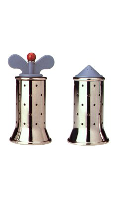 1988 salt and pepper shakers   Michael Graves Alessi