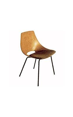 1954 Chair Amsterdam, Tonneau  Pierre Guariche Steiner