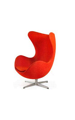 1958 Easy chair Egg  Arne Jacobsen Fritz Hansen