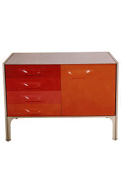 1968 Commode DF 2000  Raymond Loewy  CEI Compagnie Esthétique Industrielle Doubinsky Frères