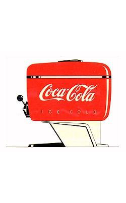 1943 Distributeur de boisson   Raymond Loewy Coca Cola