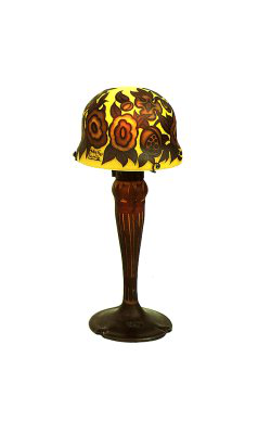 circa 1900 Lampe de table   Muller Freres