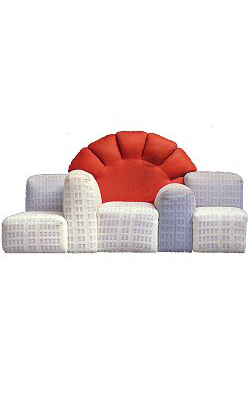 1980 Sofa Tramonto a New York  Gaetano Pesce Cassina