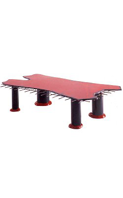 1986 low table Sansone II  Gaetano Pesce Cassina