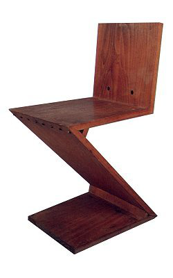 1934 Chaise Zig-zag  Gerrit Thomas Rietveld