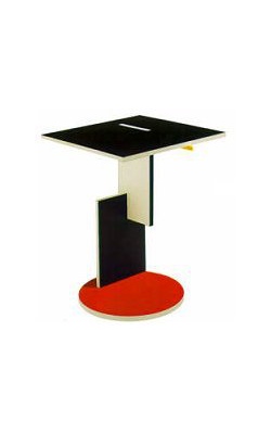 1922 Table d'appoint   Gerrit Thomas Rietveld