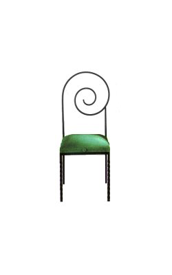 1986 Chair Suspiral  Luigi Serafini Sawaya & Moroni