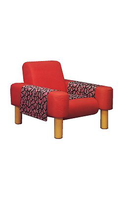 1981 Armchair Oberoi  Nathalie Du Pasquier George Sowden Memphis