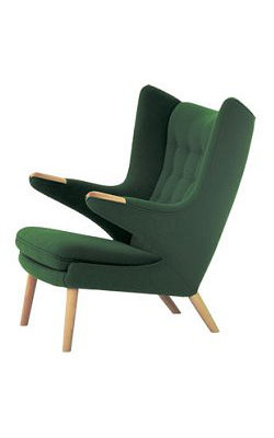 1951 Fauteuil Papa Bear PP19 Hans Wegner PP Mobler