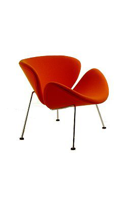 1959 Chaise Orange slice F437 Pierre Paulin Artifort