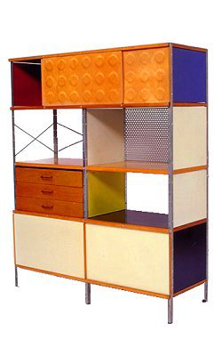 1949 Bibliothèque ESU Storage Unit  Ray Eames Charles Eames Herman Miller