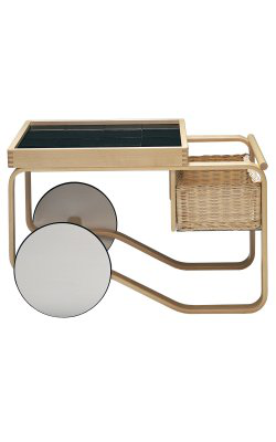 1936 Table roulante  N900 Alvar Aalto Artek