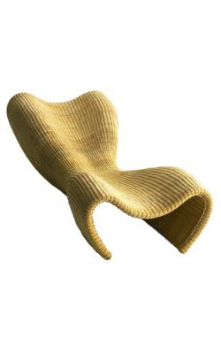 1990 Chaise longue Wicker  Marc Newson Idee