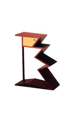 1981 night table Zig-zag  Jacques Bonnot Totem