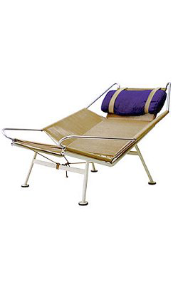 1950 Chaise longue Flag Halyard GE225 Hans Wegner