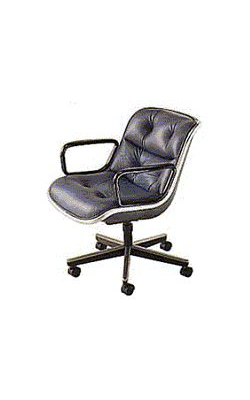 1965 Office chair Executive 12E1 Charles Pollock Knoll