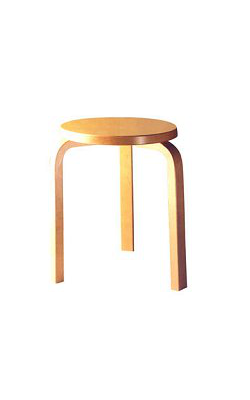 1933 Tabouret  N60 Alvar Aalto Huonekalu-ja Rakennustyötehdas Asko