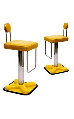 1969 Tabouret de bar Birillo  Joe Colombo Zanotta