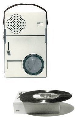 1959 Record player  TP1 Dieter Rams Braun