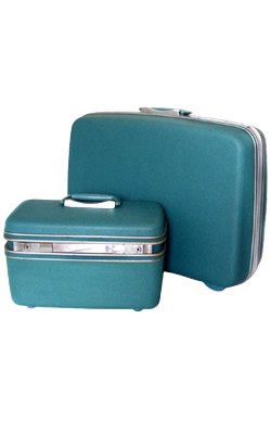 1958 Suitcase Silhouette  Samsonite