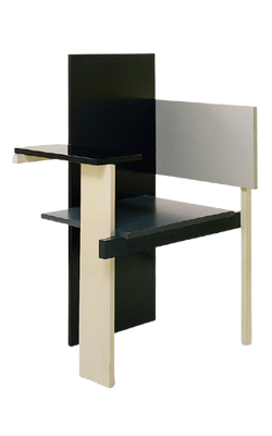 1923 Chair Berlin  Gerrit Thomas Rietveld